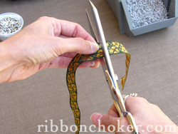 Be sure to cut it straight